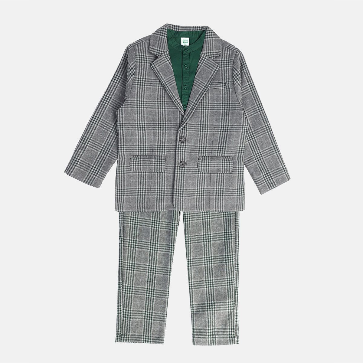 Boys Grey Pack Of 4 Coordinate Set