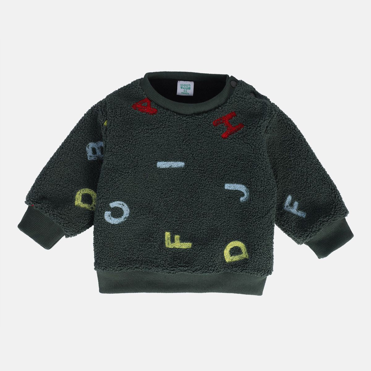 Boys Green Pack Of 1 Sweat Shirt