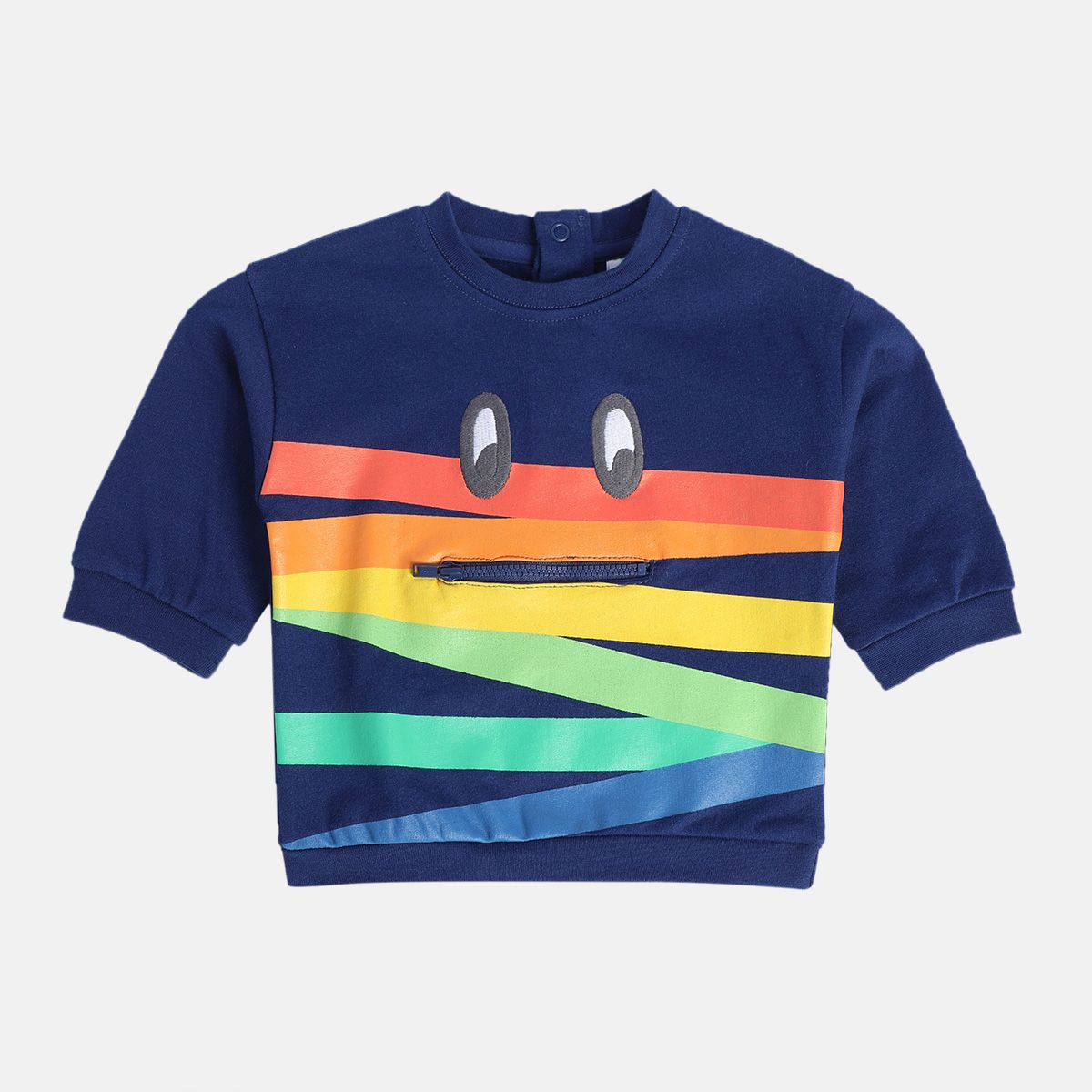 Boys Blue Pack Of 1 Sweat Shirt