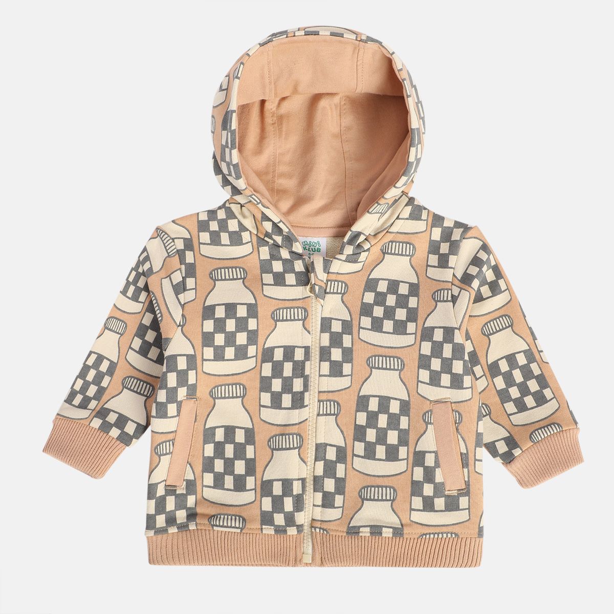 Boys Beige Pack Of 1 Jacket