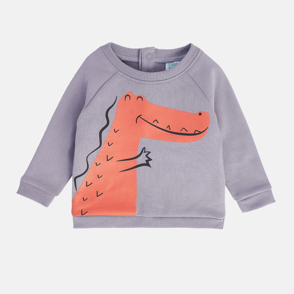 Boys Grey Pack Of 1 Sweat Shirt