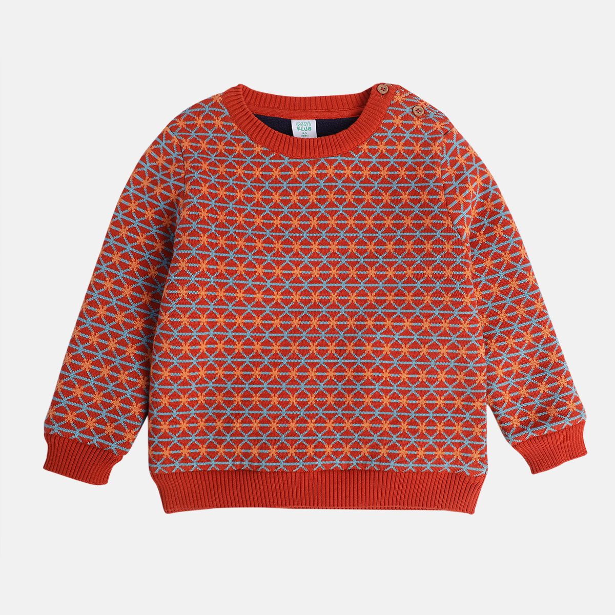 Boys Orange Sweater