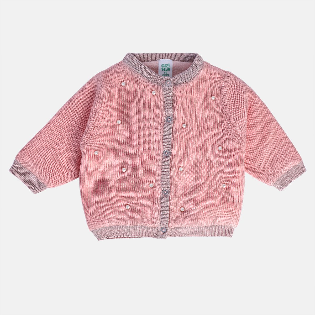 Girls Pink Pack Of 1 Sweater