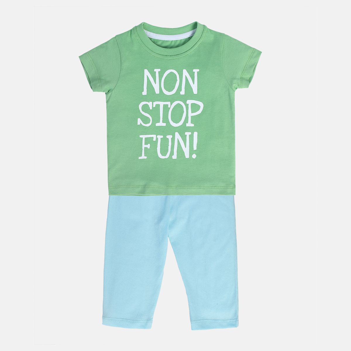 Boys Multicolor Pack Of 2 Top And Bottom
