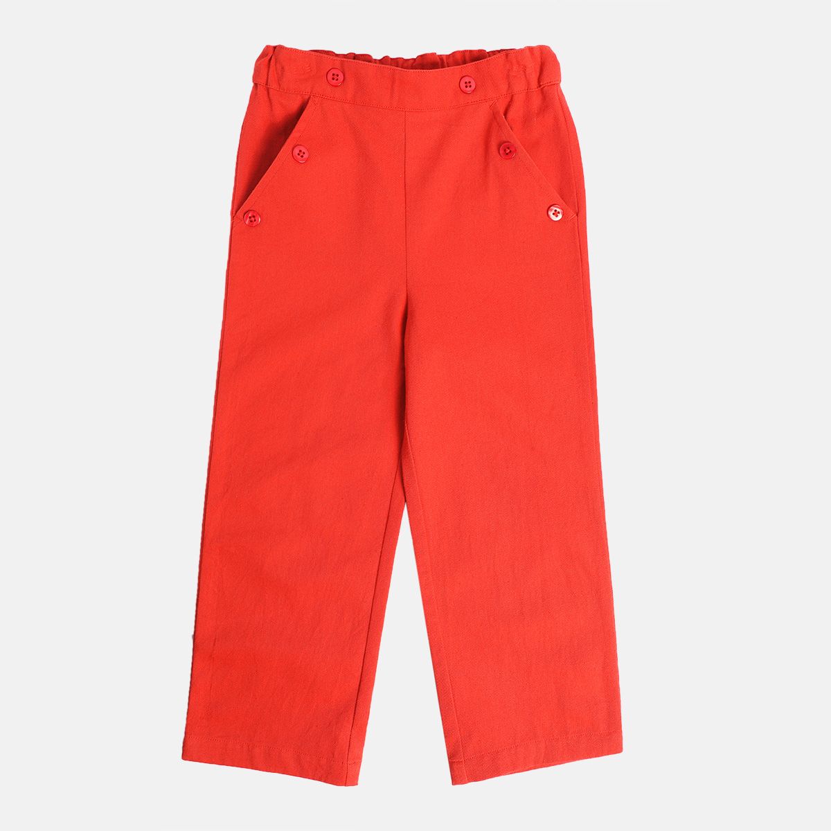 Girls Rust Pack Of 1 Woven Pant