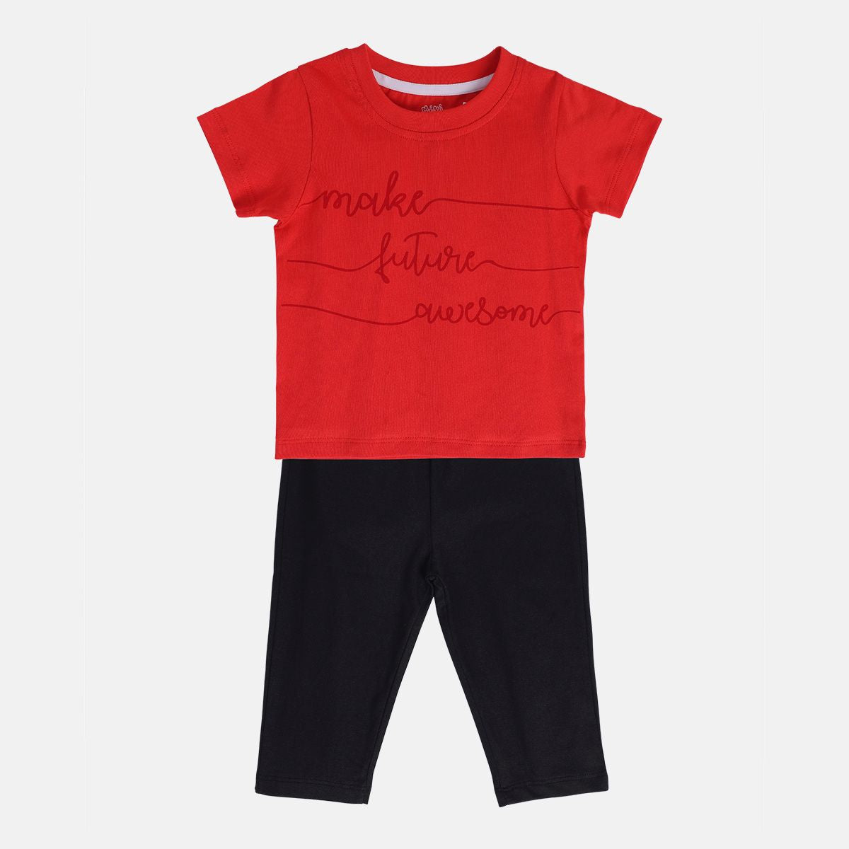 Boys Multicolor Pack Of 2 Top And Bottom