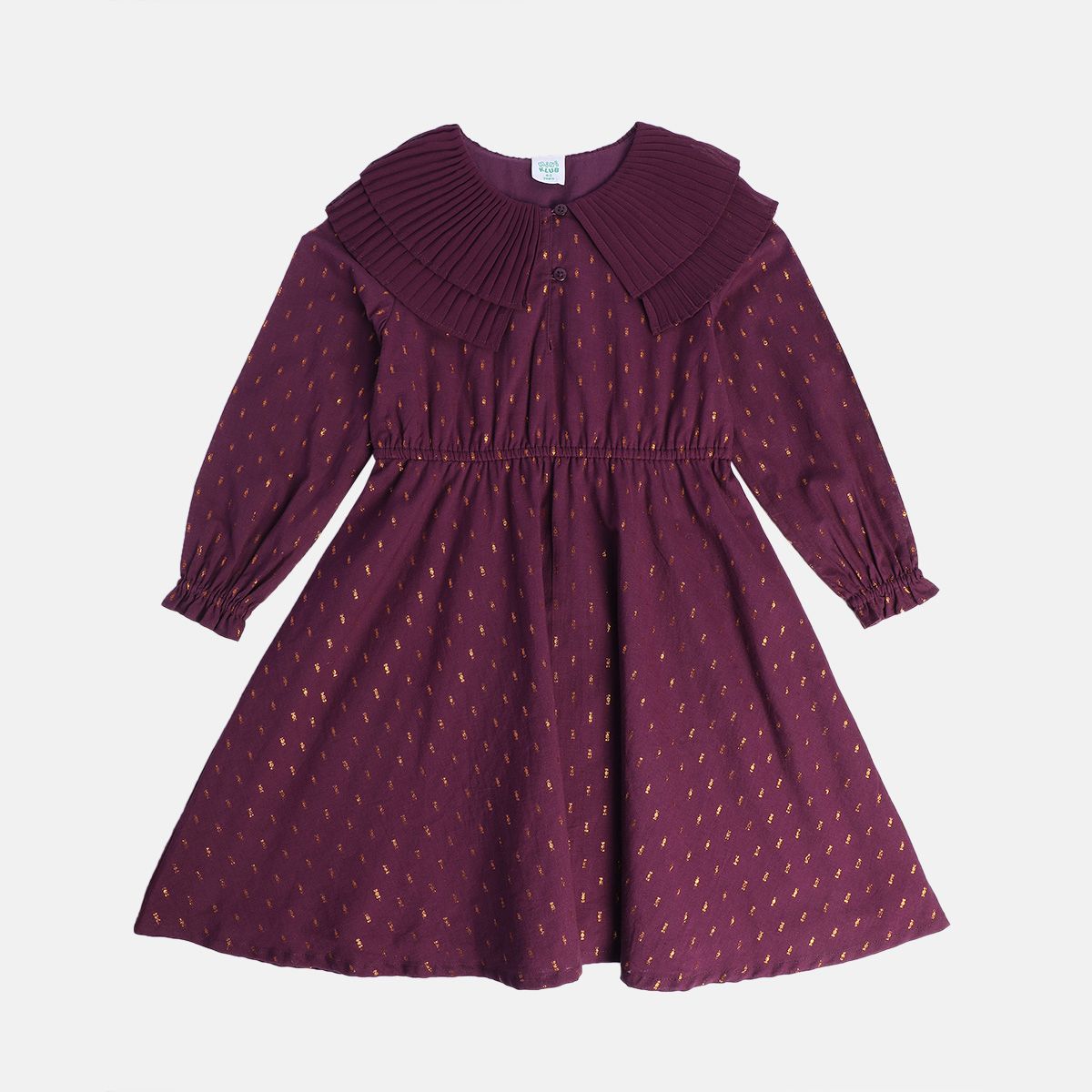 Girls Wine Pack Of 1 Dress