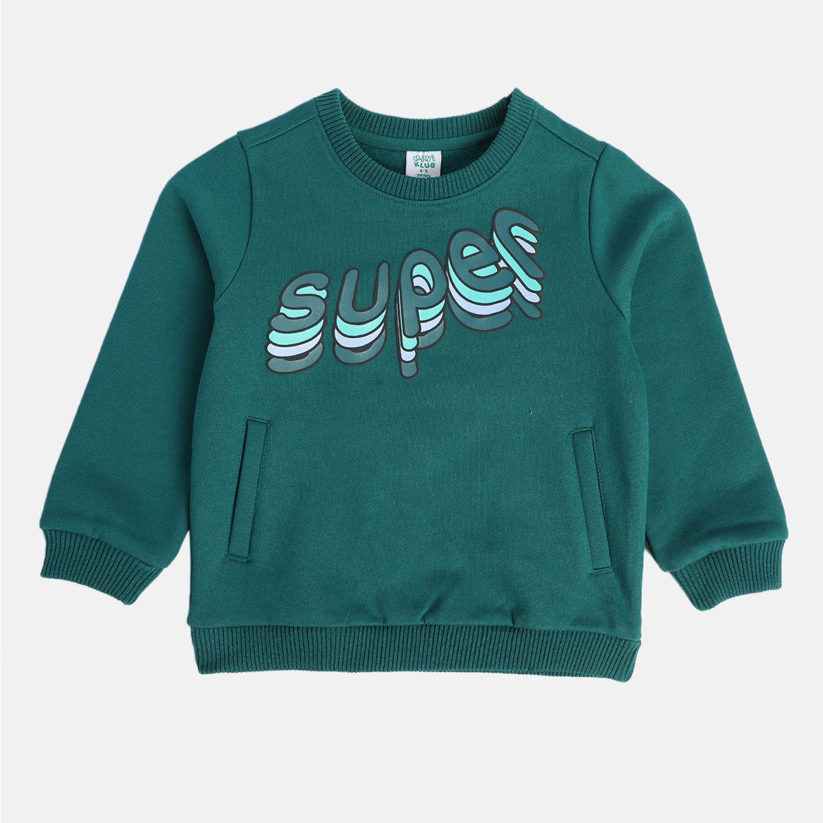 Boys Green Sweat Shirt