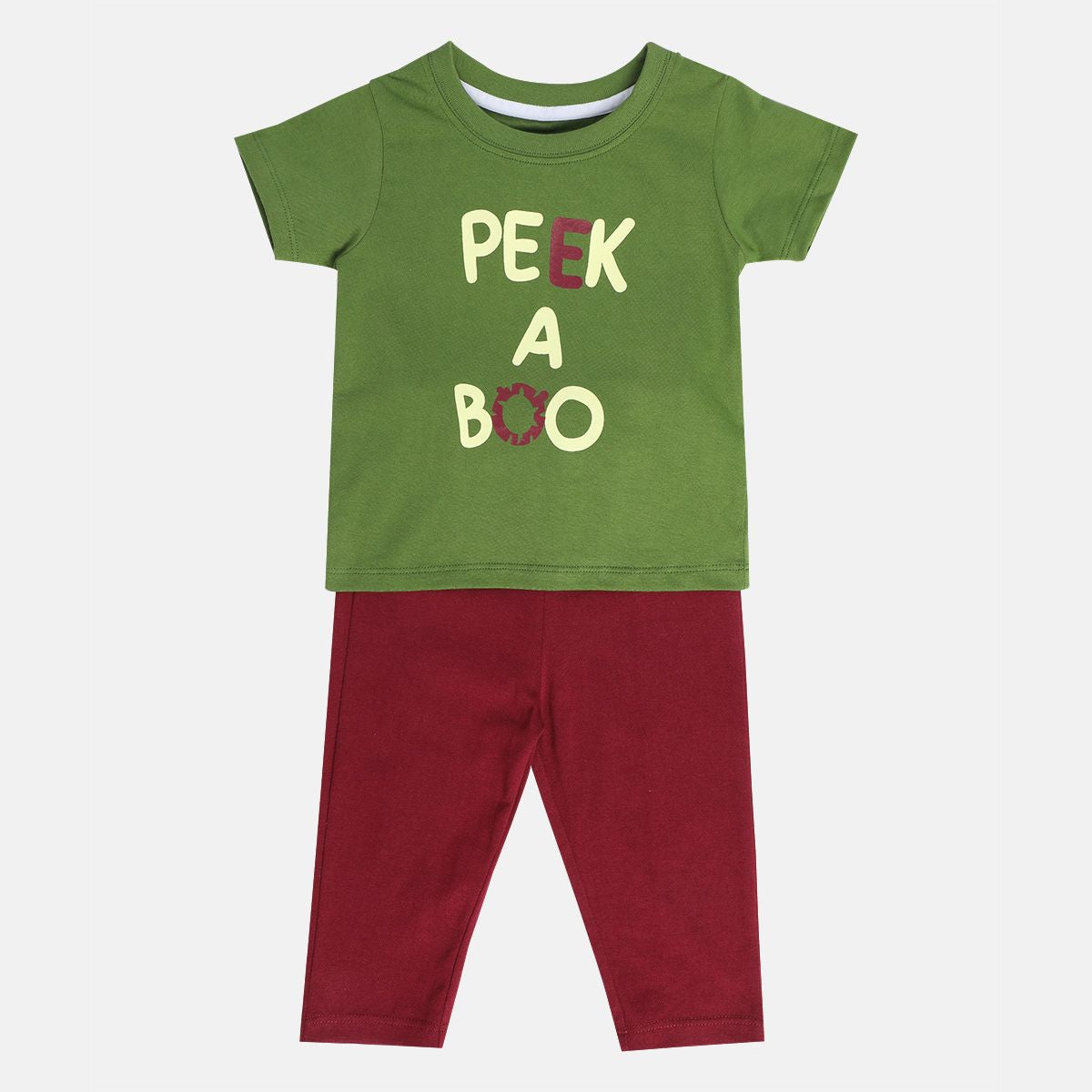 Boys Multicolor Pack Of 2 Top And Bottom