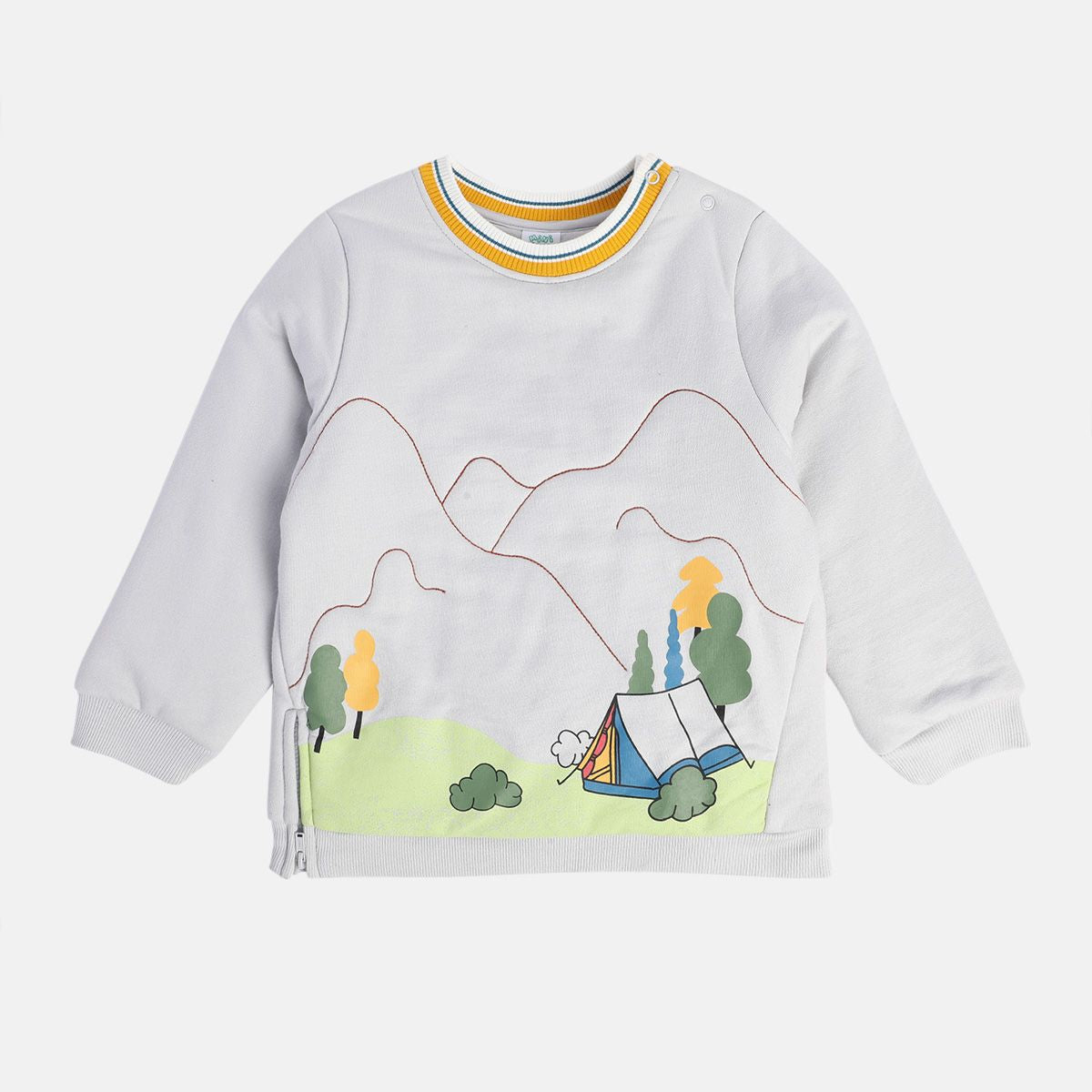 Boys Grey Sweat Shirt