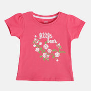 Girls Pink Pack Of 1 Knit Top
