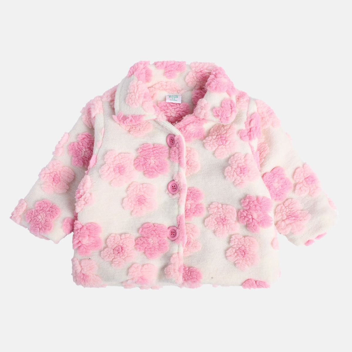 Girls Marshmallow Pack Of 1 Jacket