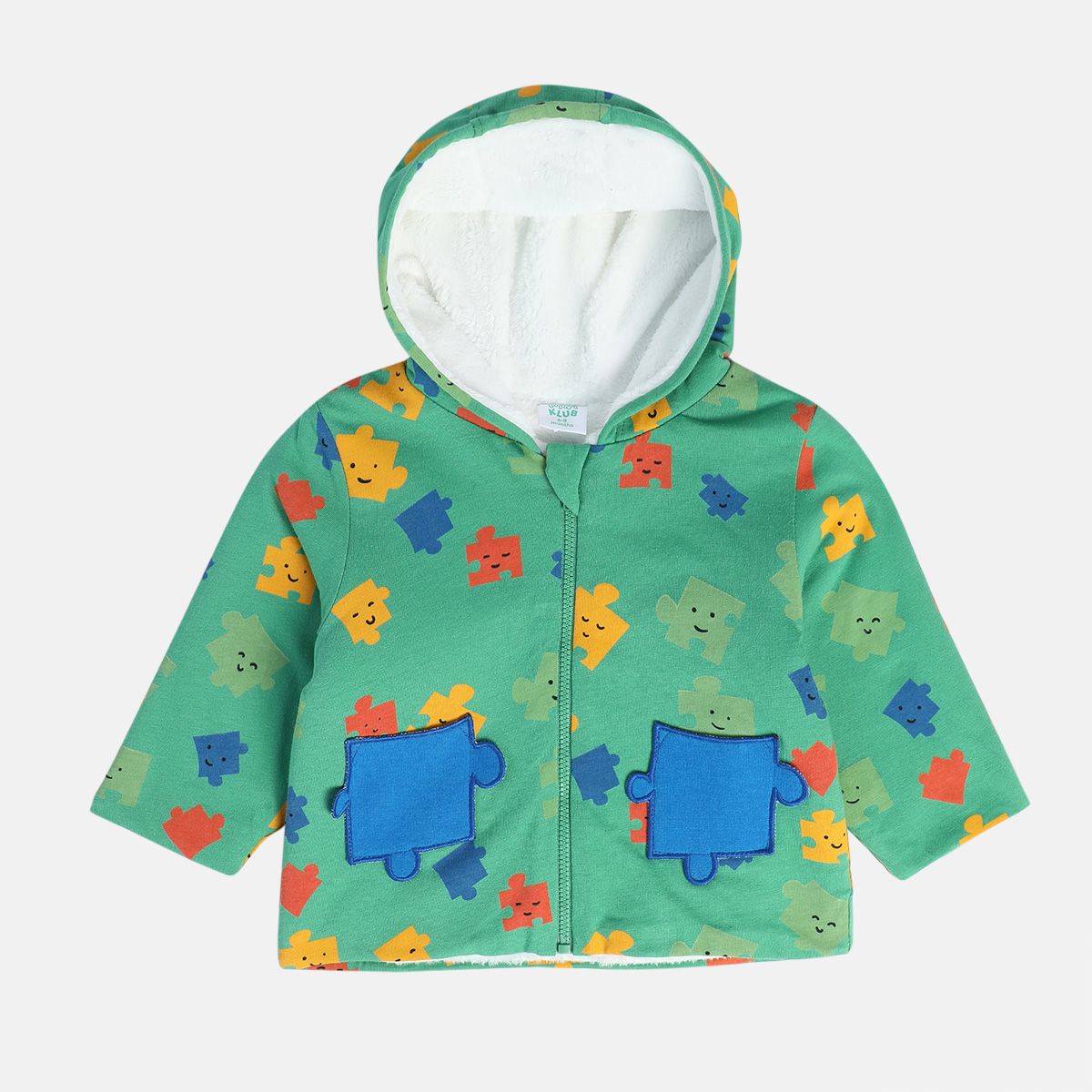 Boys Green Pack Of 1 Jacket