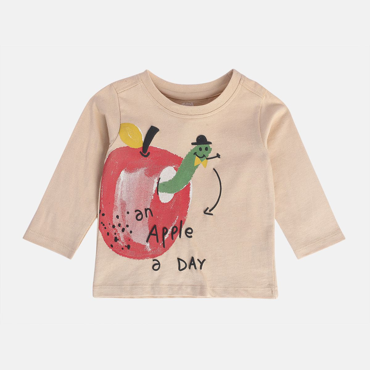 Boys Ivory Pack Of 1 T-Shirt