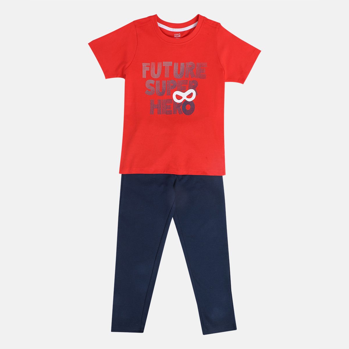 Boys Multicolor Pack Of 2 Top And Bottom