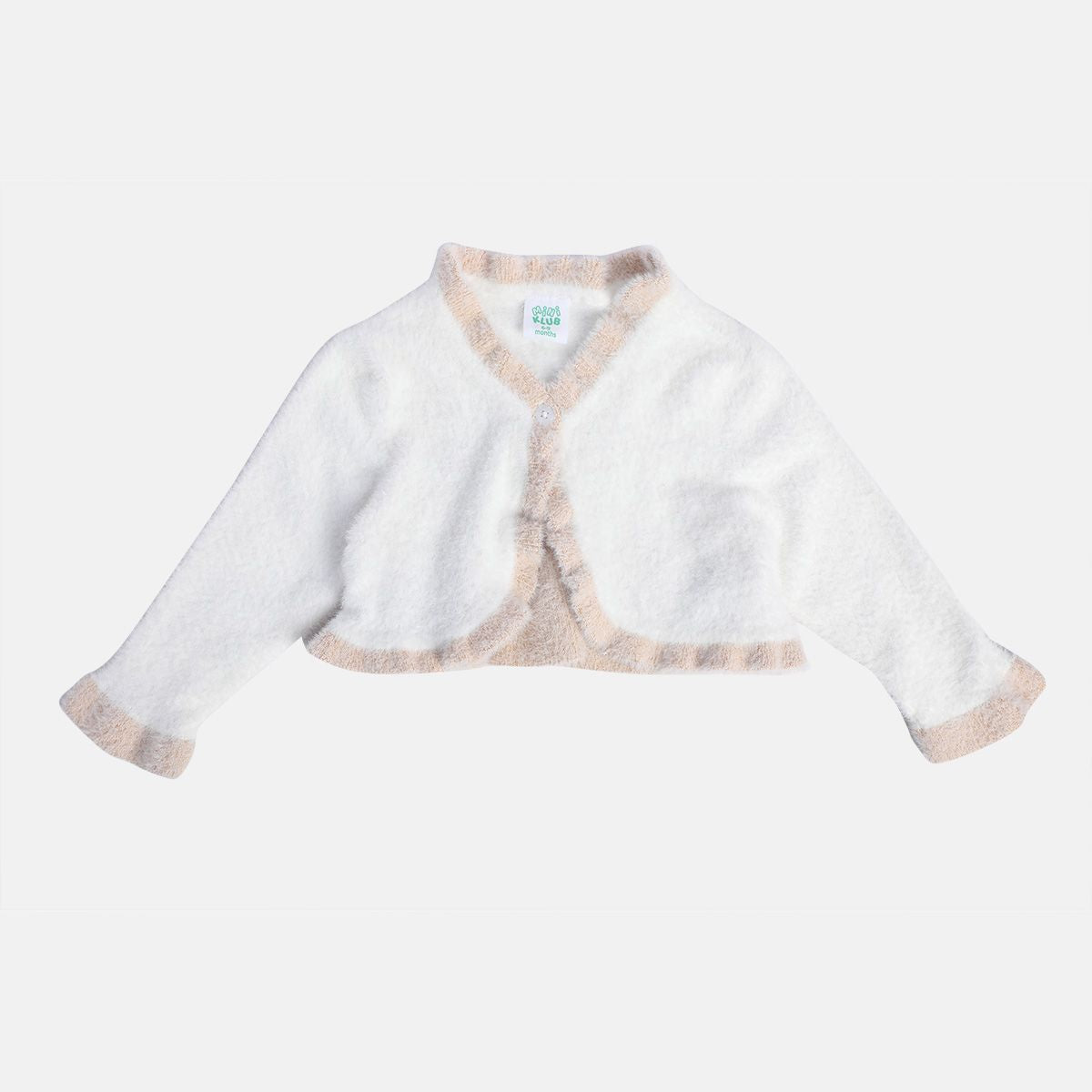Girls White Pack Of 1 Shrug