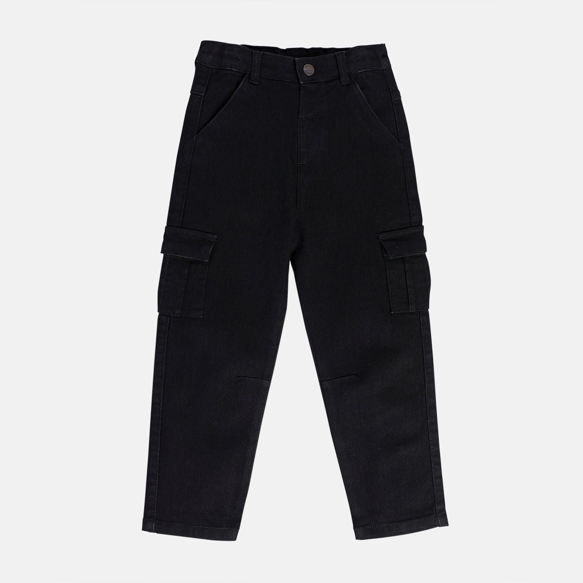 Boys Black Pack Of 1 Denim Pant