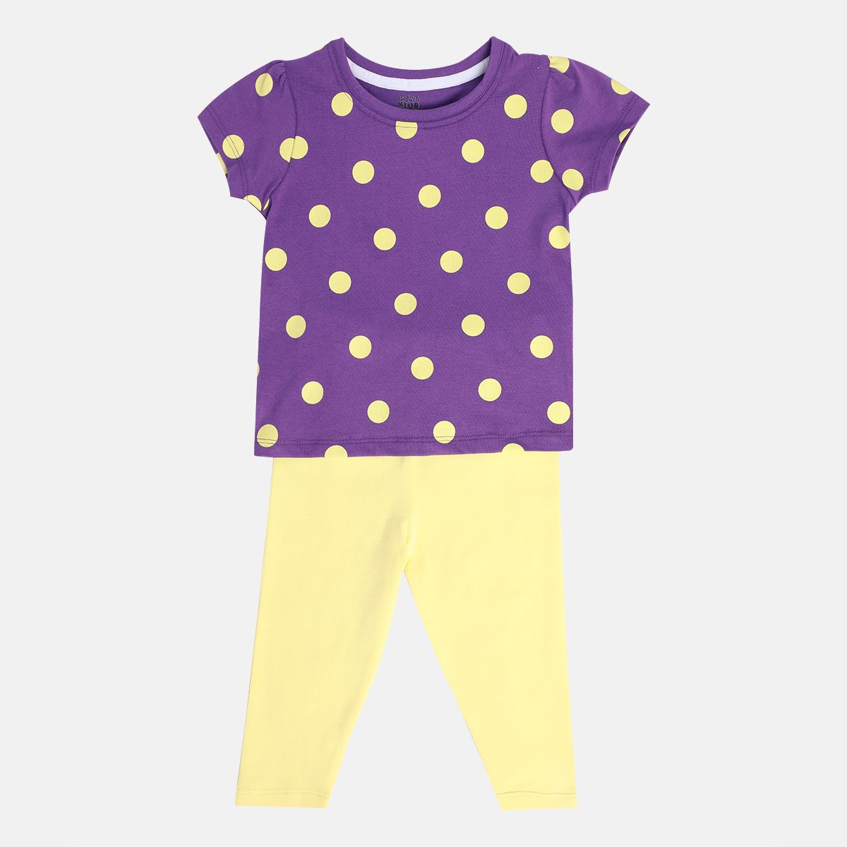 Girls Multicolor Pack Of 2 Top And Bottom