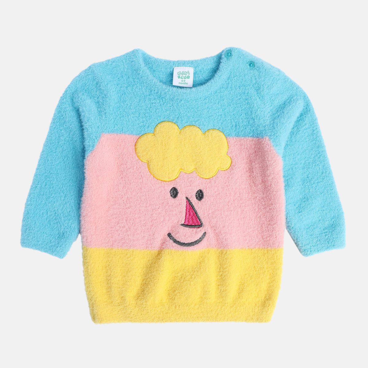 Girls Blue Pack Of 1 Sweater