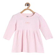 Pack of 1 knit dress - pink for 0-3 Months