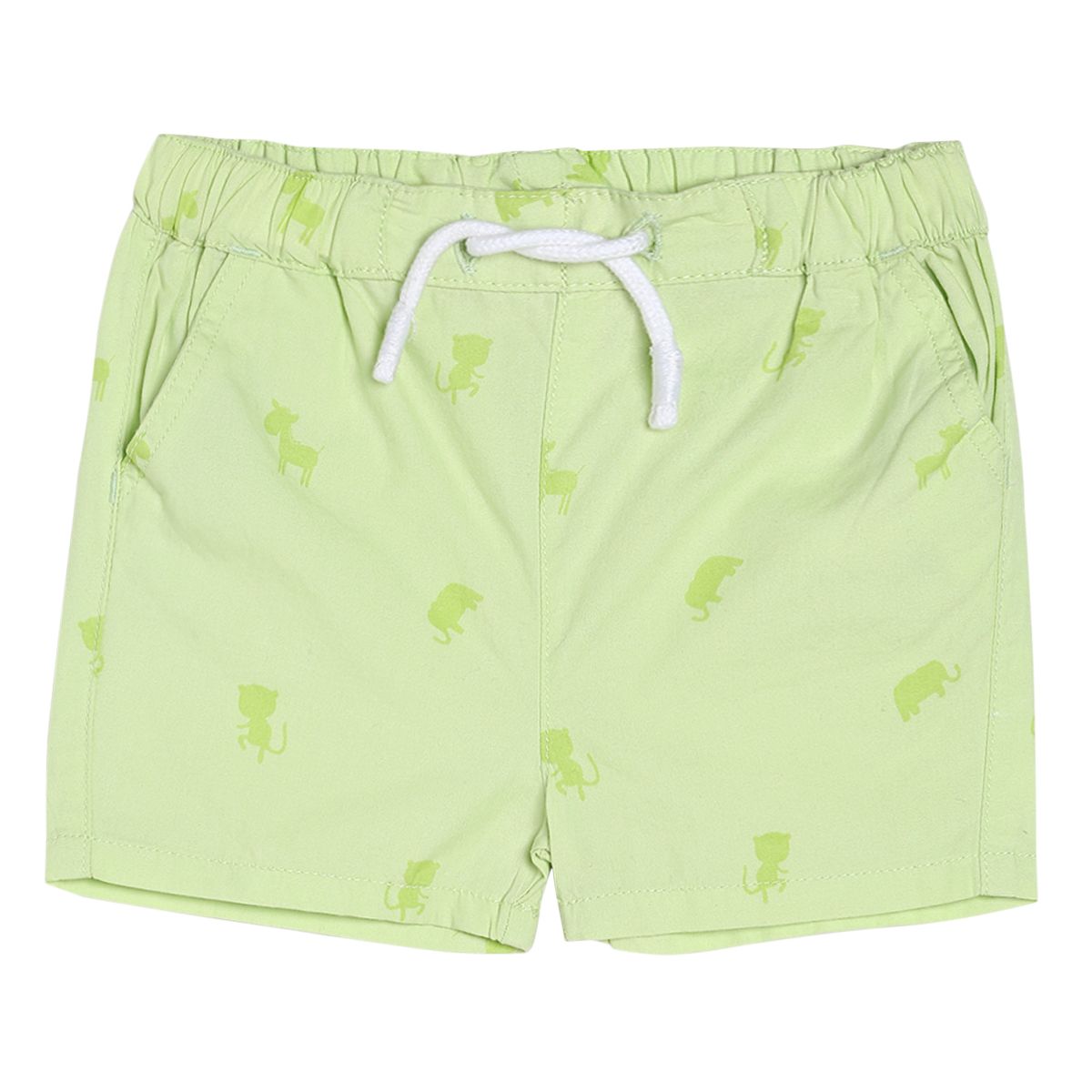 Boys Green Pack Of 1 Shorts