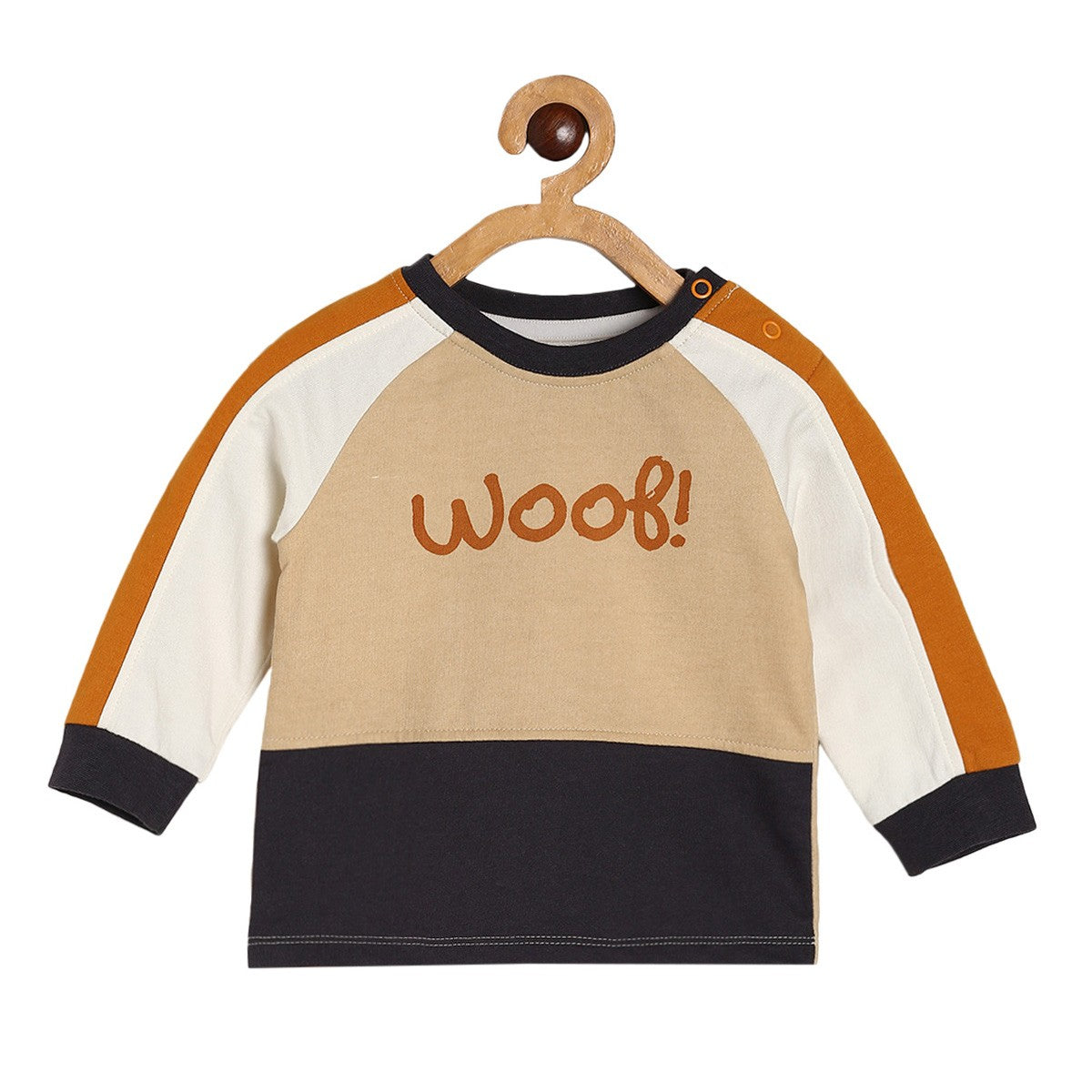 Boys Cream Pack Of 1 Sweat Shirt