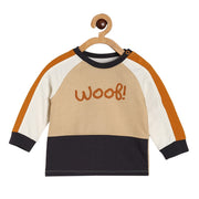 Boys Cream Pack Of 1 Sweat Shirt