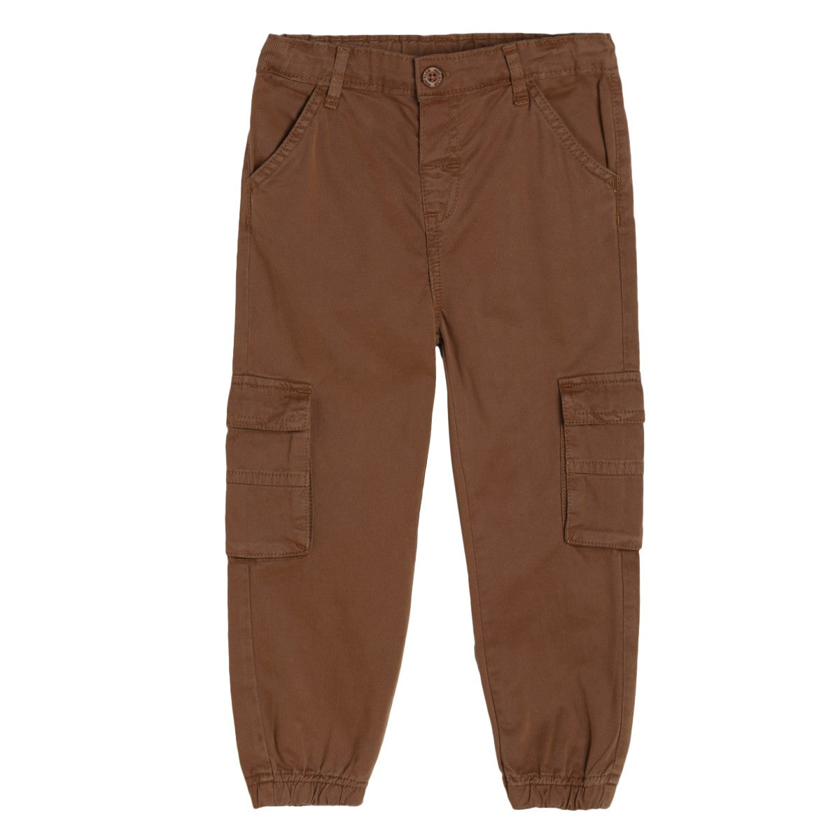 Boys Brown Pack Of 1 Woven Pant