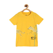 Boys Yellow Pack Of 1 T-Shirt