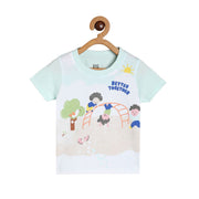 Boys White Pack Of 1 T-Shirt