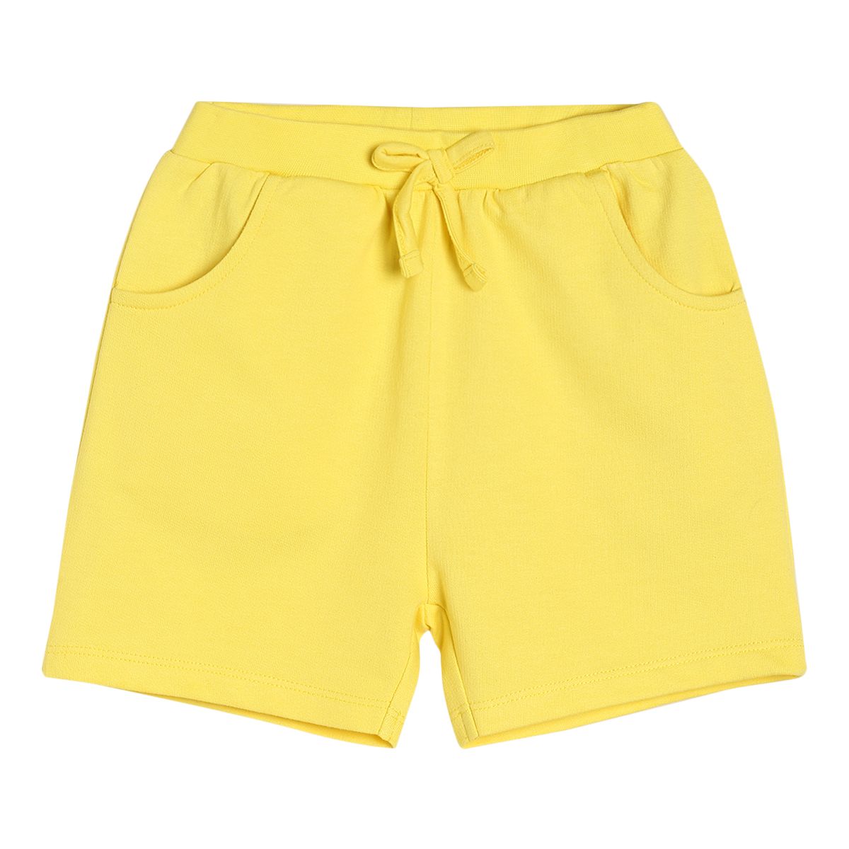 Girls Yellow Pack Of 1 Shorts