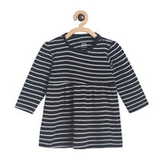 Pack of 1 knit dress - black for 0-3 Months