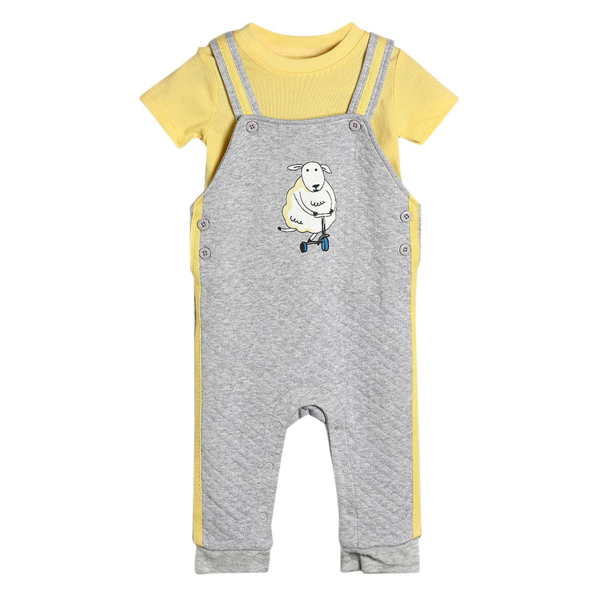 Boys Multi Dungaree Set