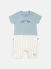 Boys Blue Rompers