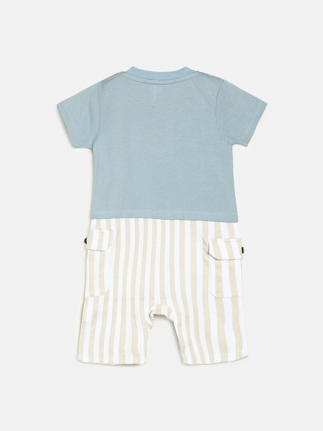 Boys Blue Rompers