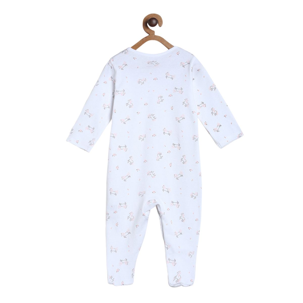 Boys Grey Pack Of 1 Sleep Suit