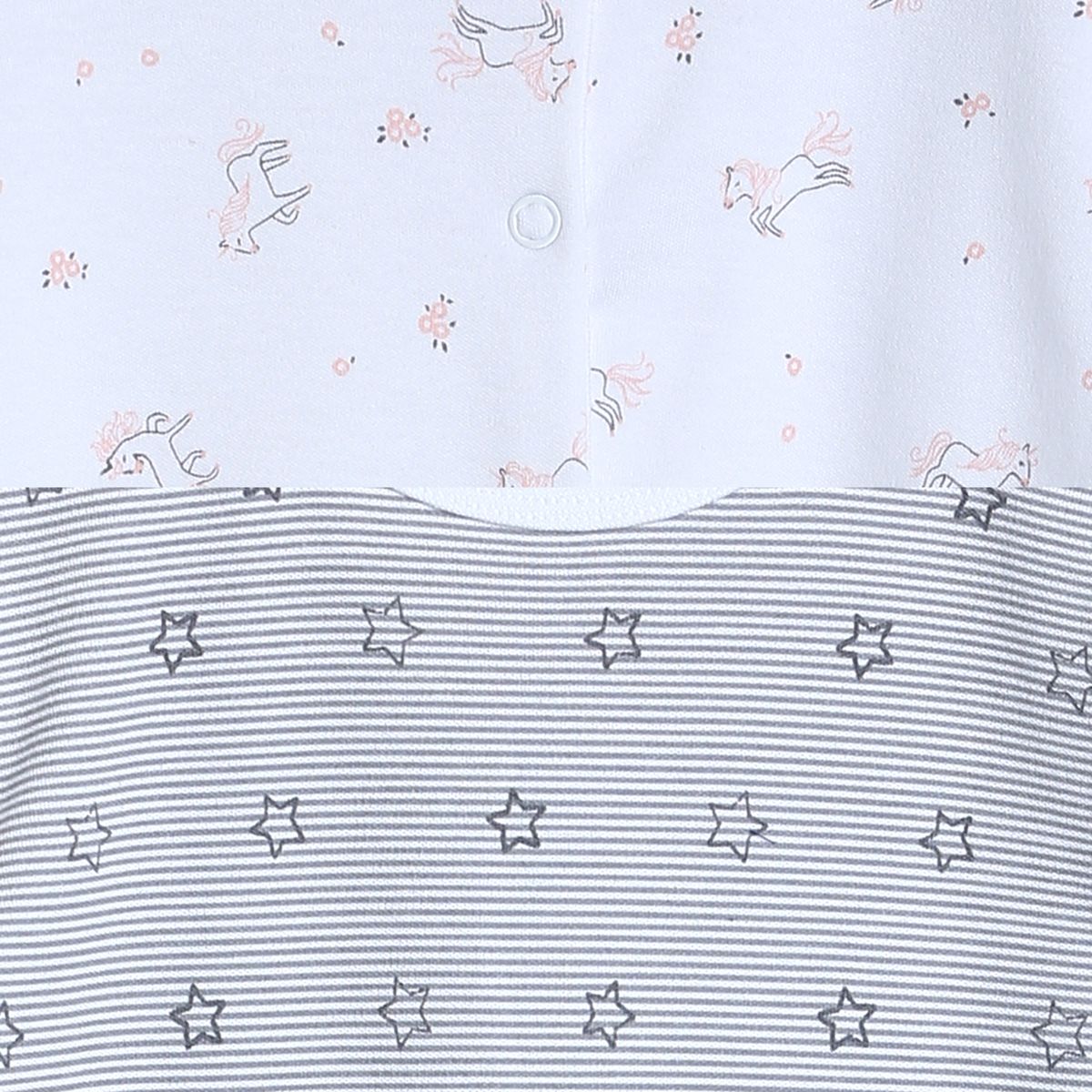 Boys Grey Pack Of 1 Sleep Suit