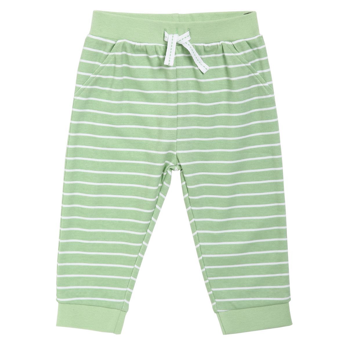 Boys Green T-Shirt and Knit Bottom