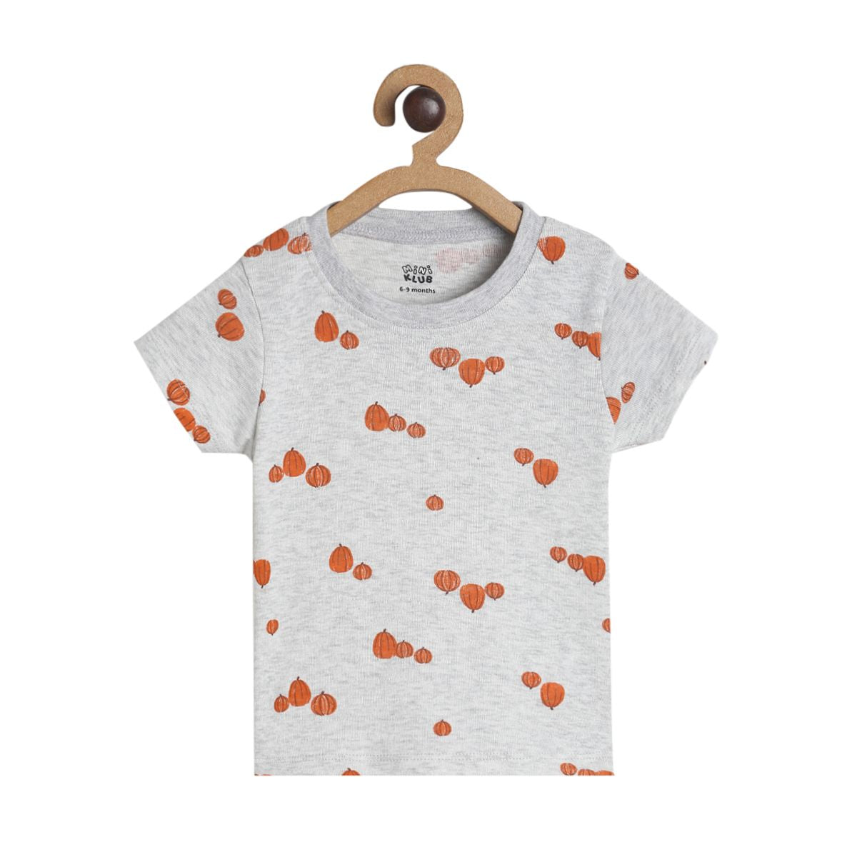 Boys Grey Pack Of 2 T-Shirt And Bottom