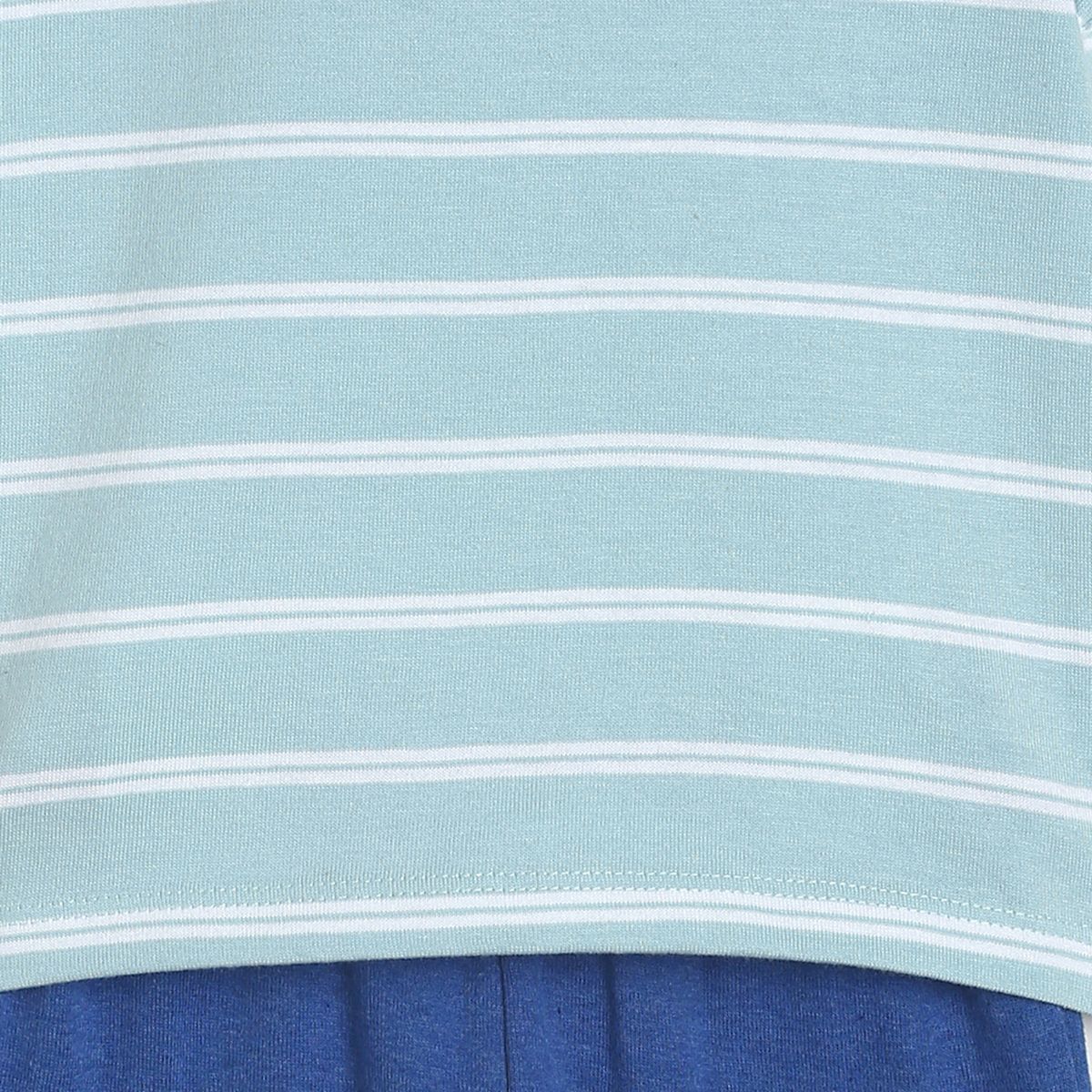 Boys Multicolor Pack Of 2 T-Shirt And Bottom