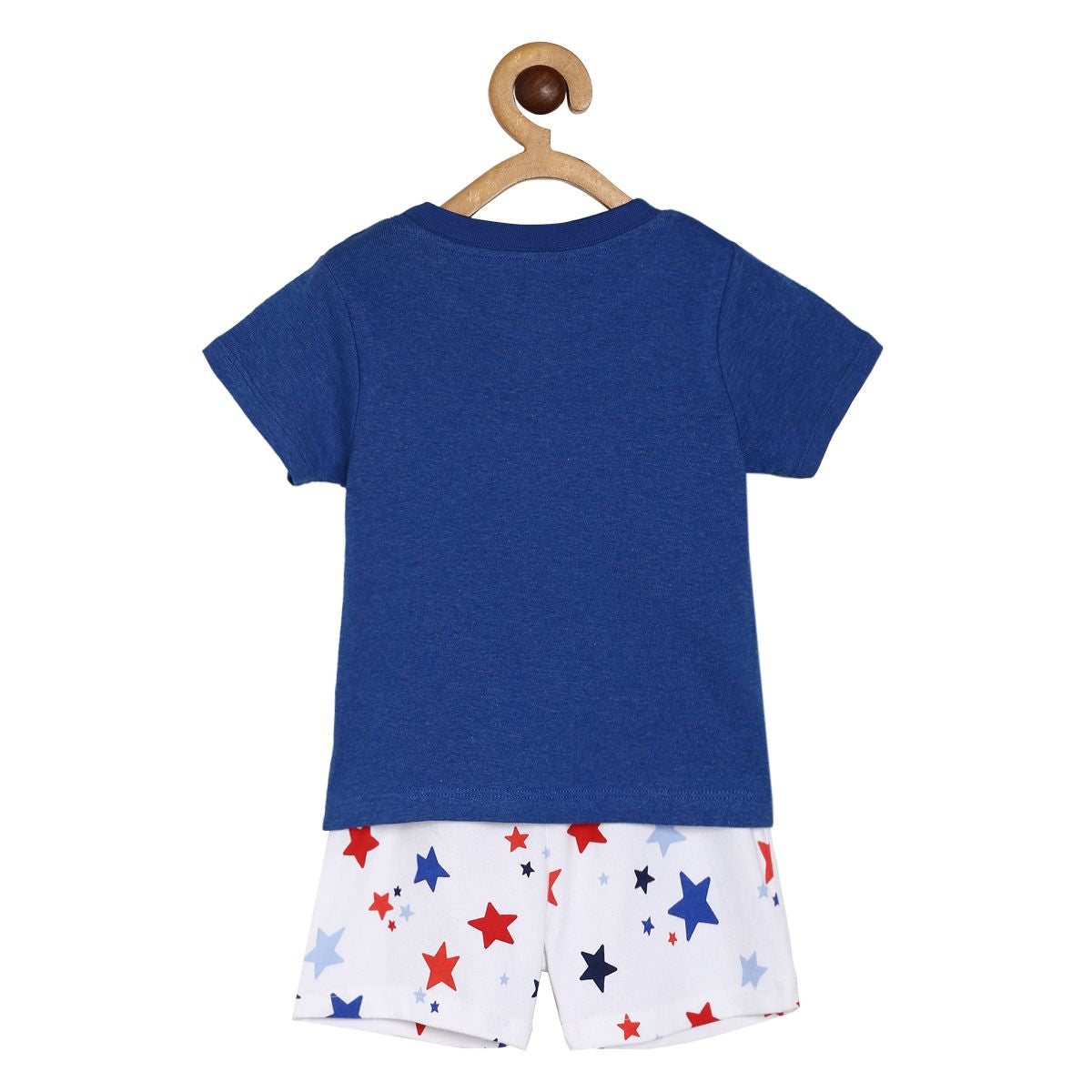Boys Multicolor Pack Of 2 T-Shirt And Bottom