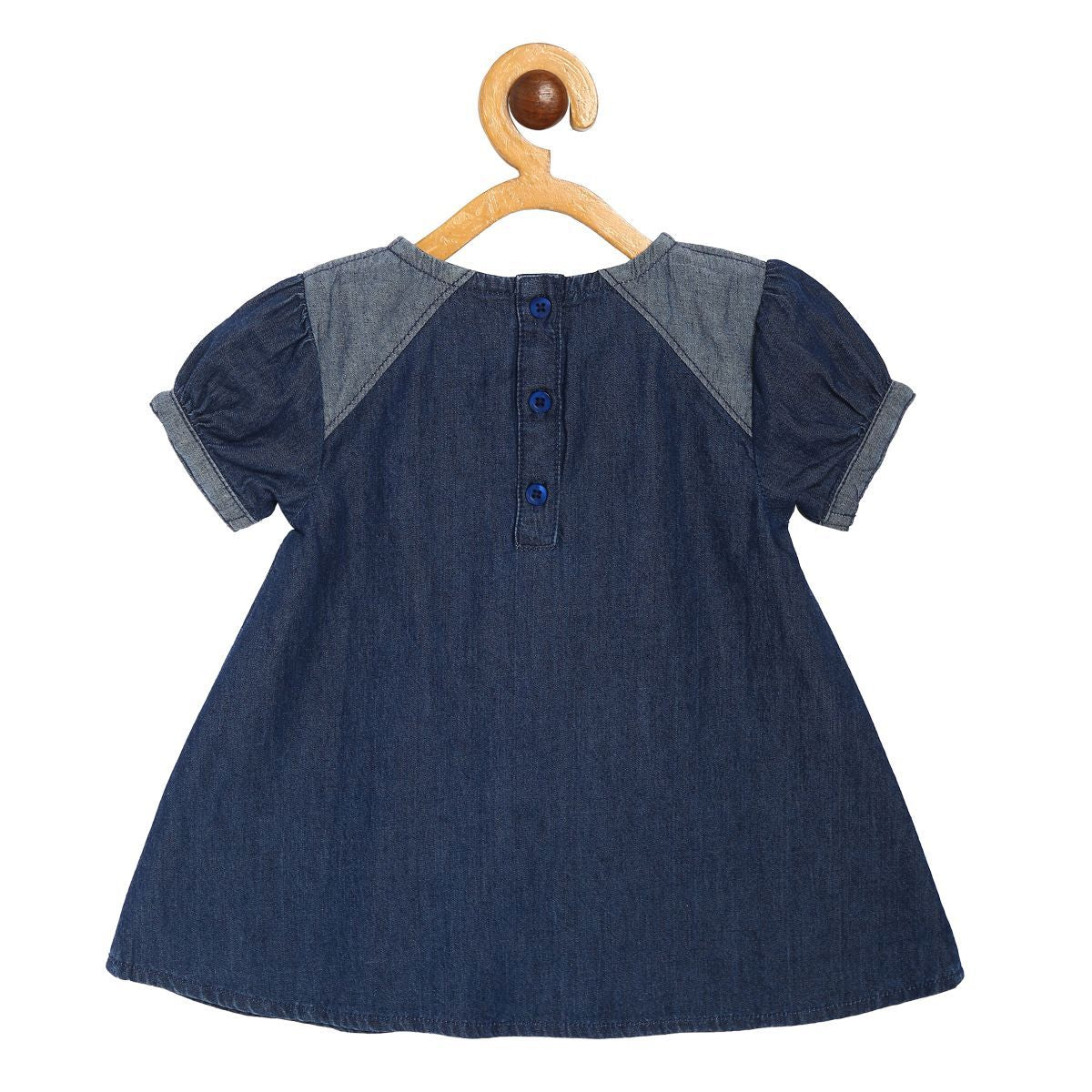 Girls Indigo Blue Dress