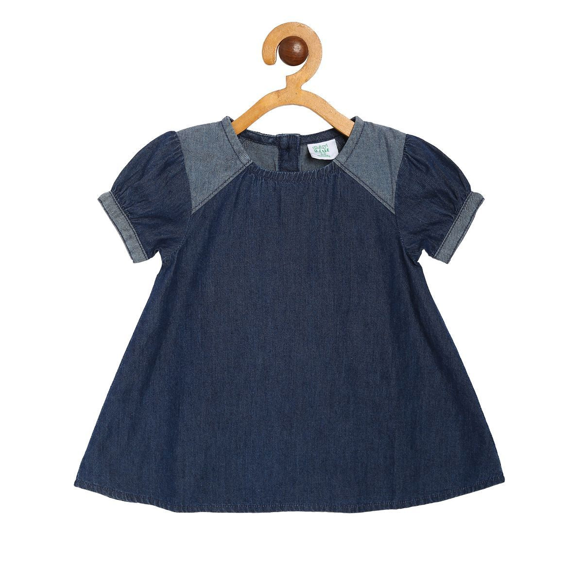 Girls Indigo Blue Dress