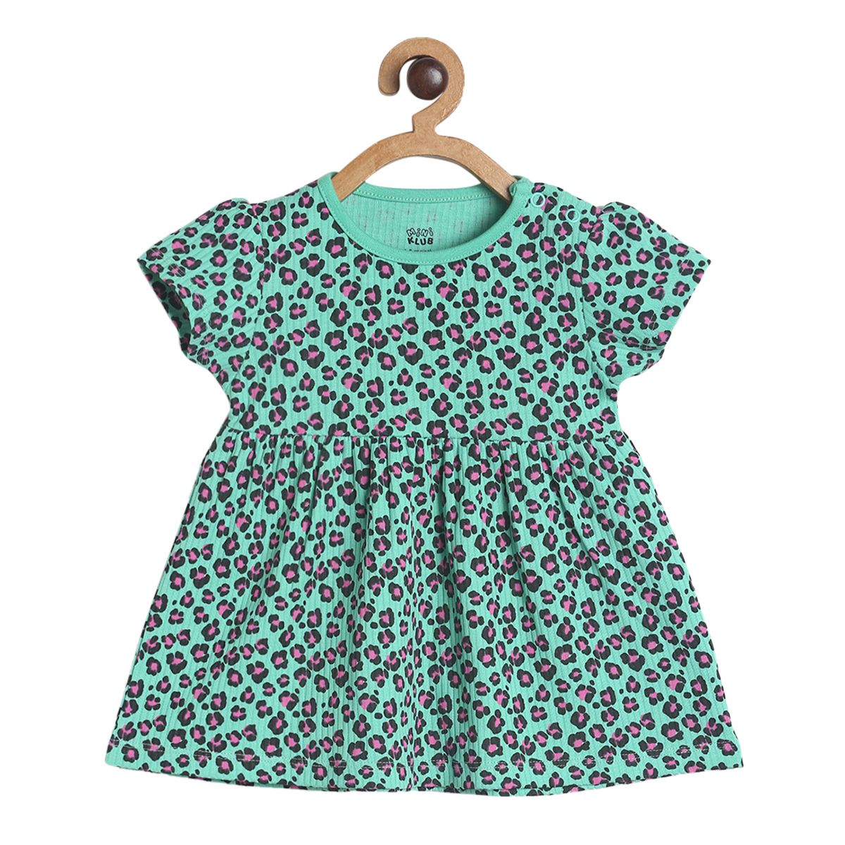Girls Green Pack Of 1 Dress