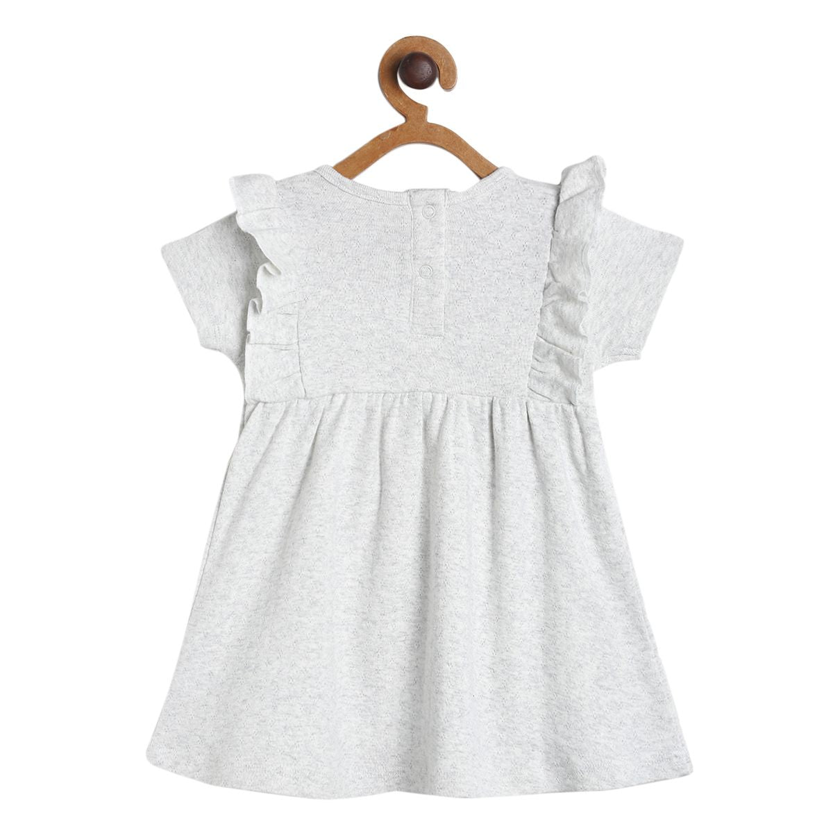 Girls Marshmallow Pack Of 1 Dress