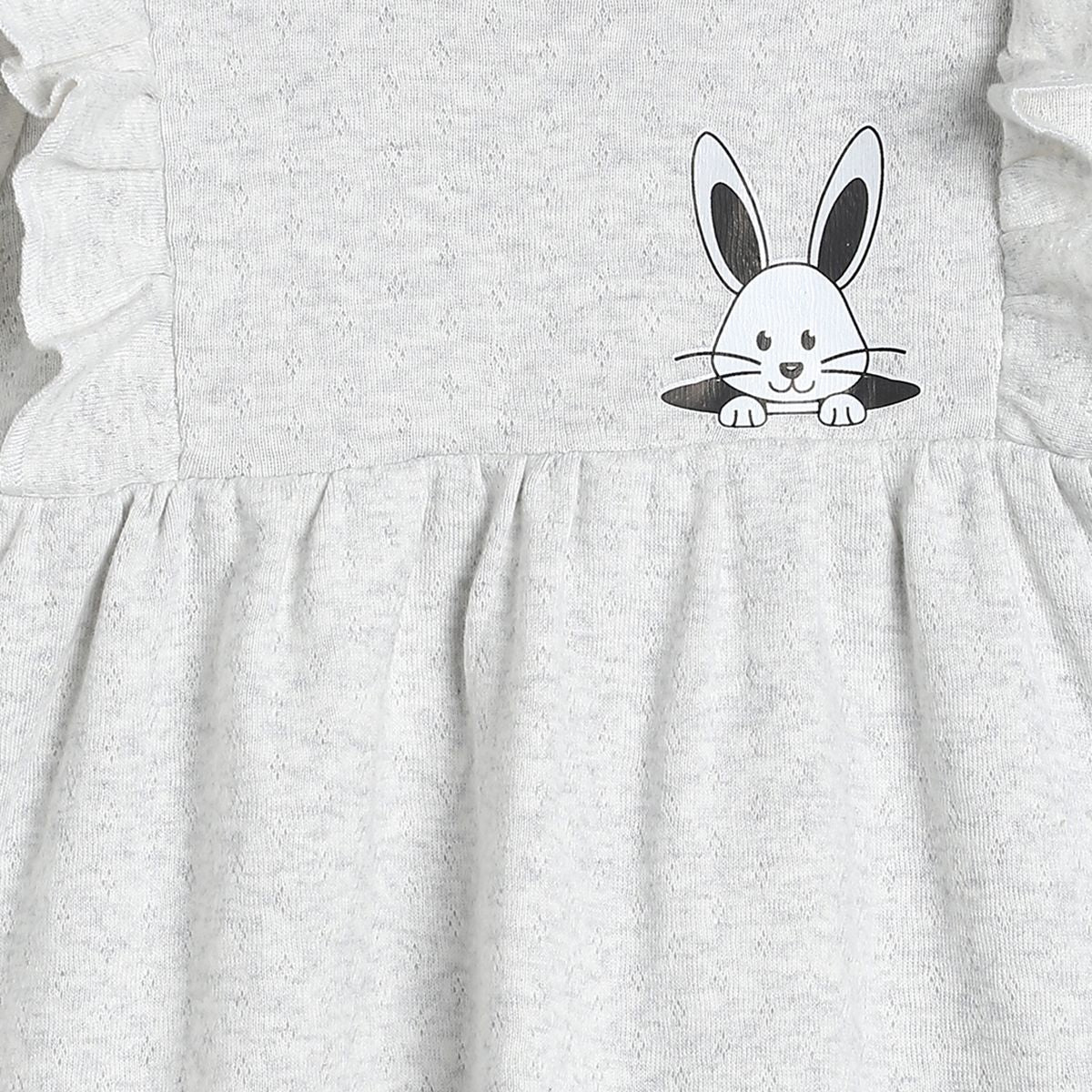 Girls Marshmallow Pack Of 1 Dress