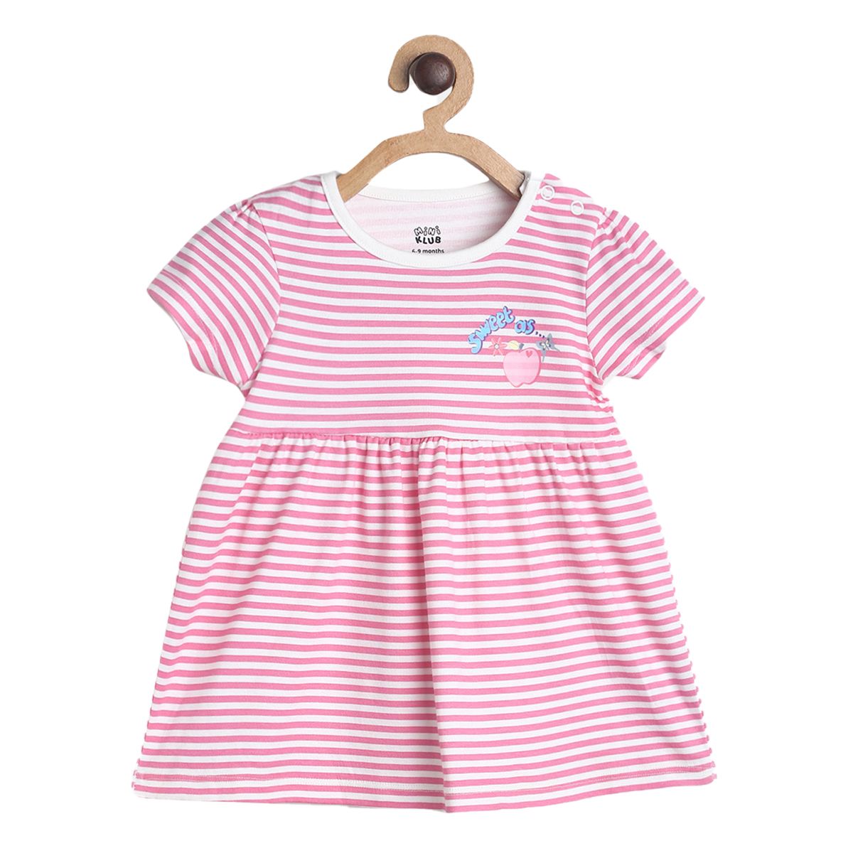 Girls White Pack Of 1 Dress