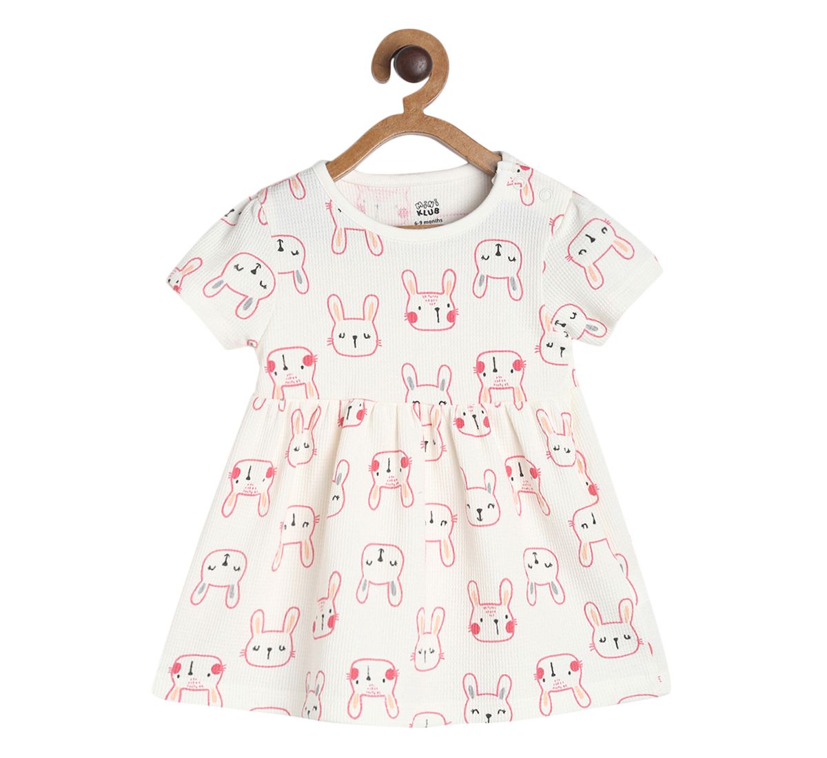 Girls Marshmallow Pack Of 1 Dress