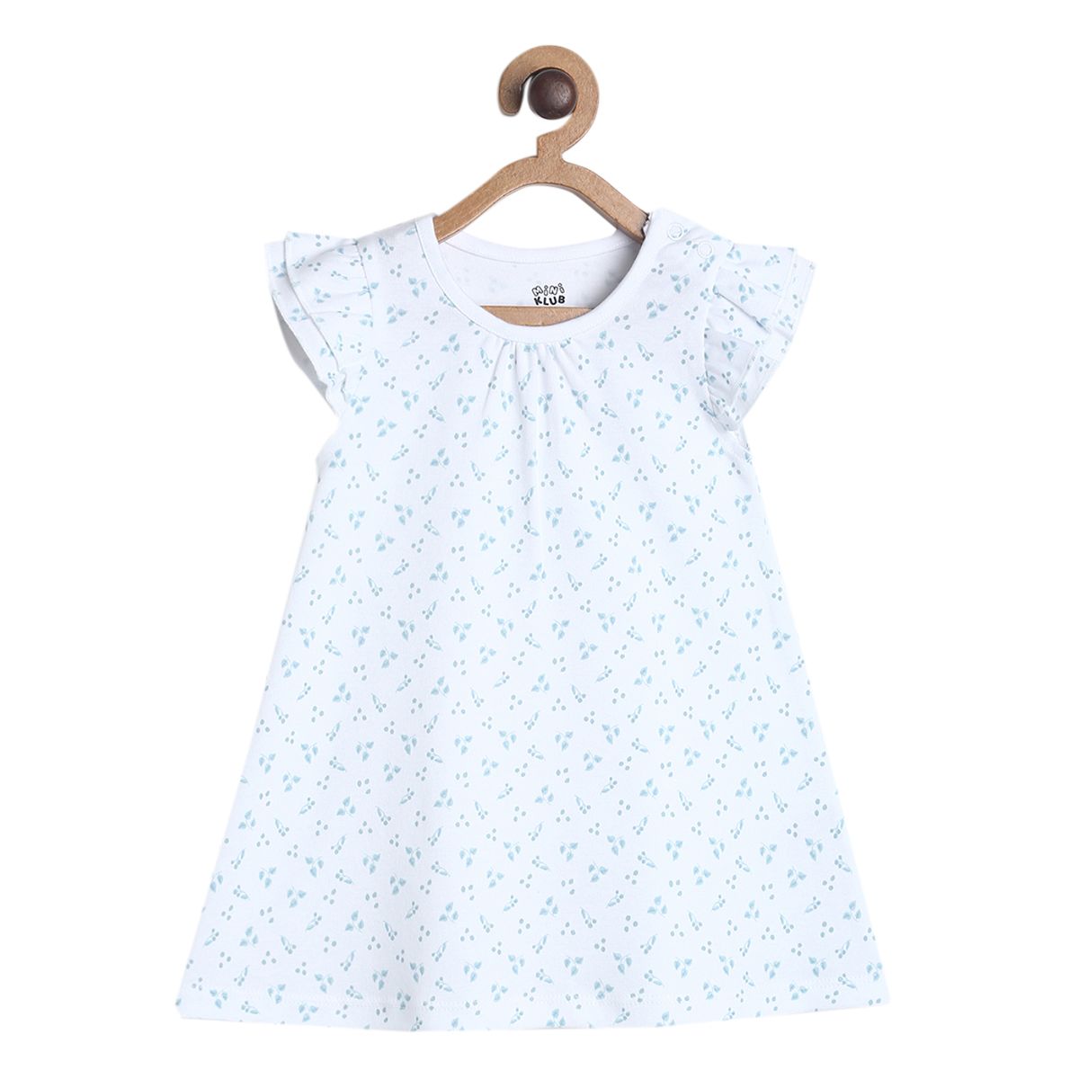 Girls White Pack Of 1 Dress