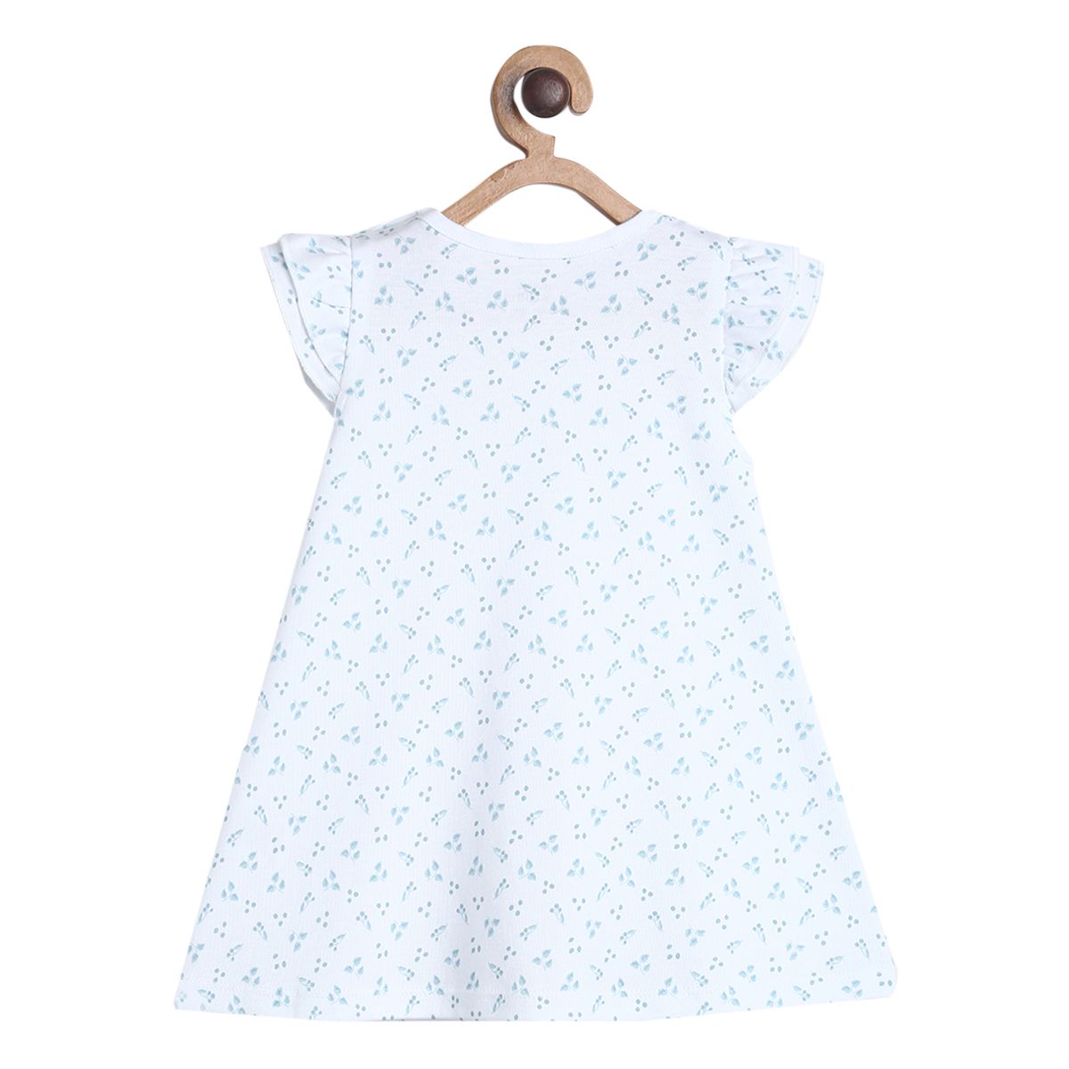 Girls White Pack Of 1 Dress